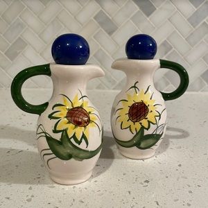 House Essentials dolomite oil & vinegar set